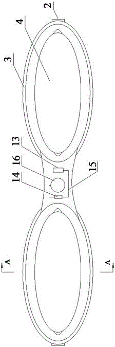 Eye nursing device for preventing shortsightedness