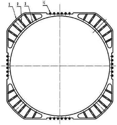 Integrated controller-based new energy vehicle motor