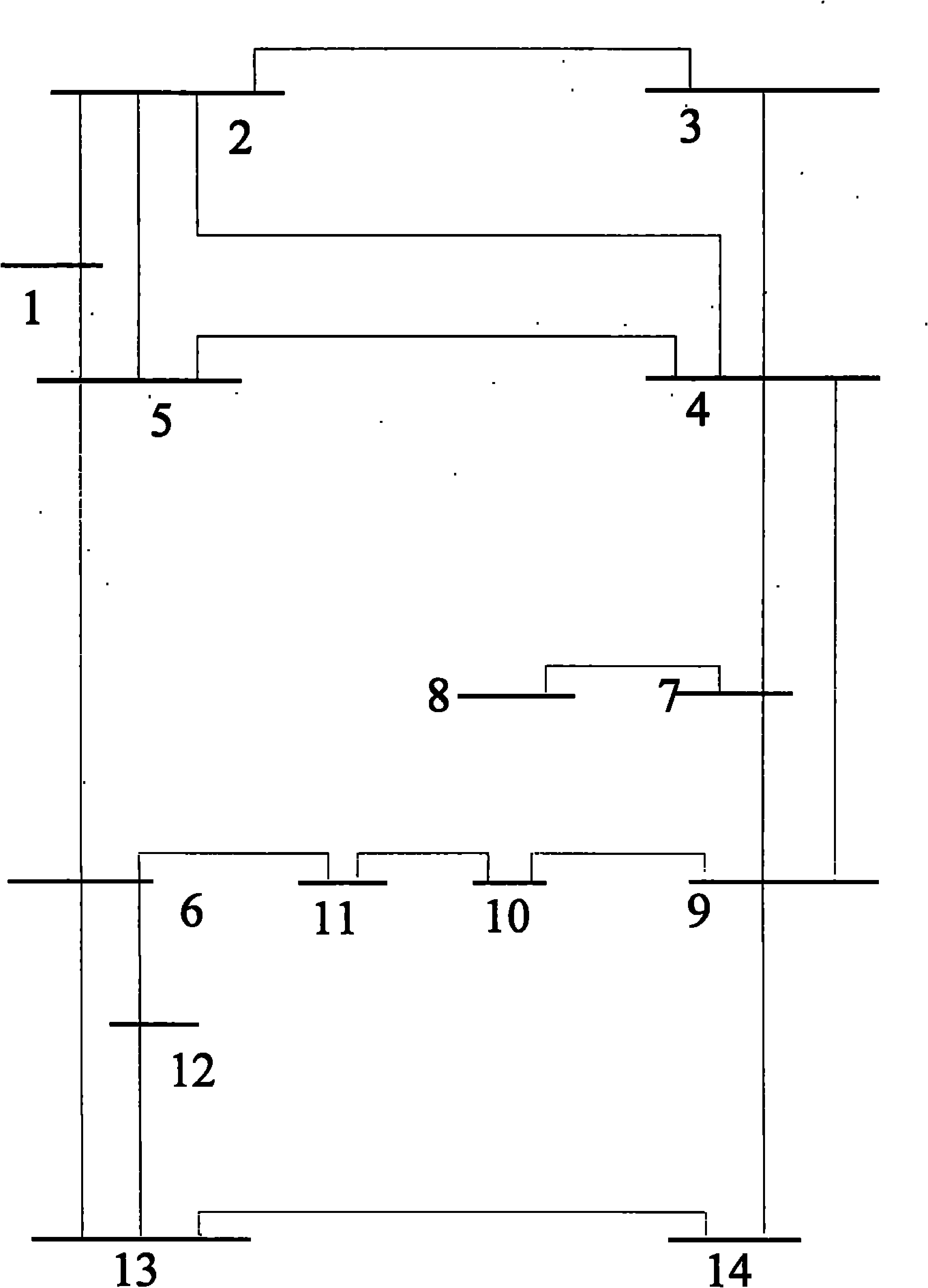 Load flow calculation solvability judging method of node type extension