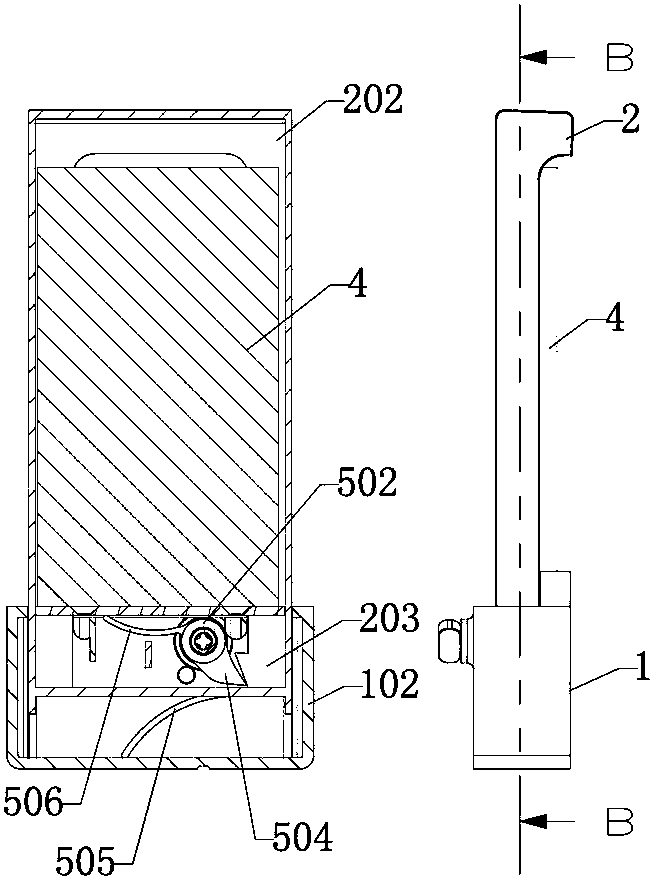 Cigarette shelf opening lock and method for realizing cigarette shelf opening and selling through such mechanism