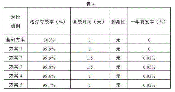 Wetly-applied agent for exudative skin diseases and preparation method thereof