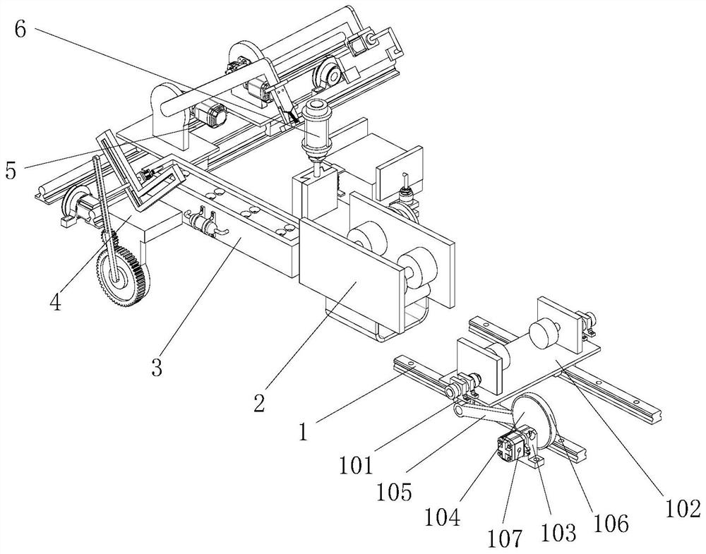 Sheet metal machining mechanism