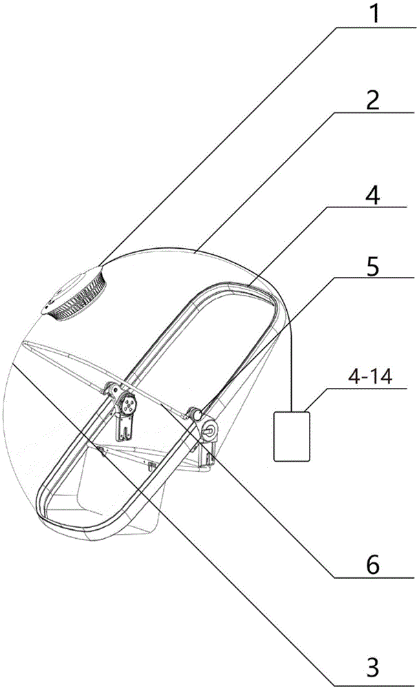 Seat pocket of baby carriage