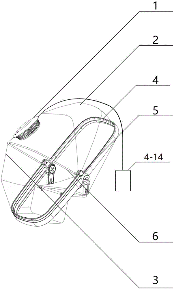 Seat pocket of baby carriage