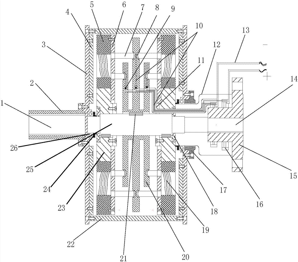 Novel speed-regulation electromagnetic coupler