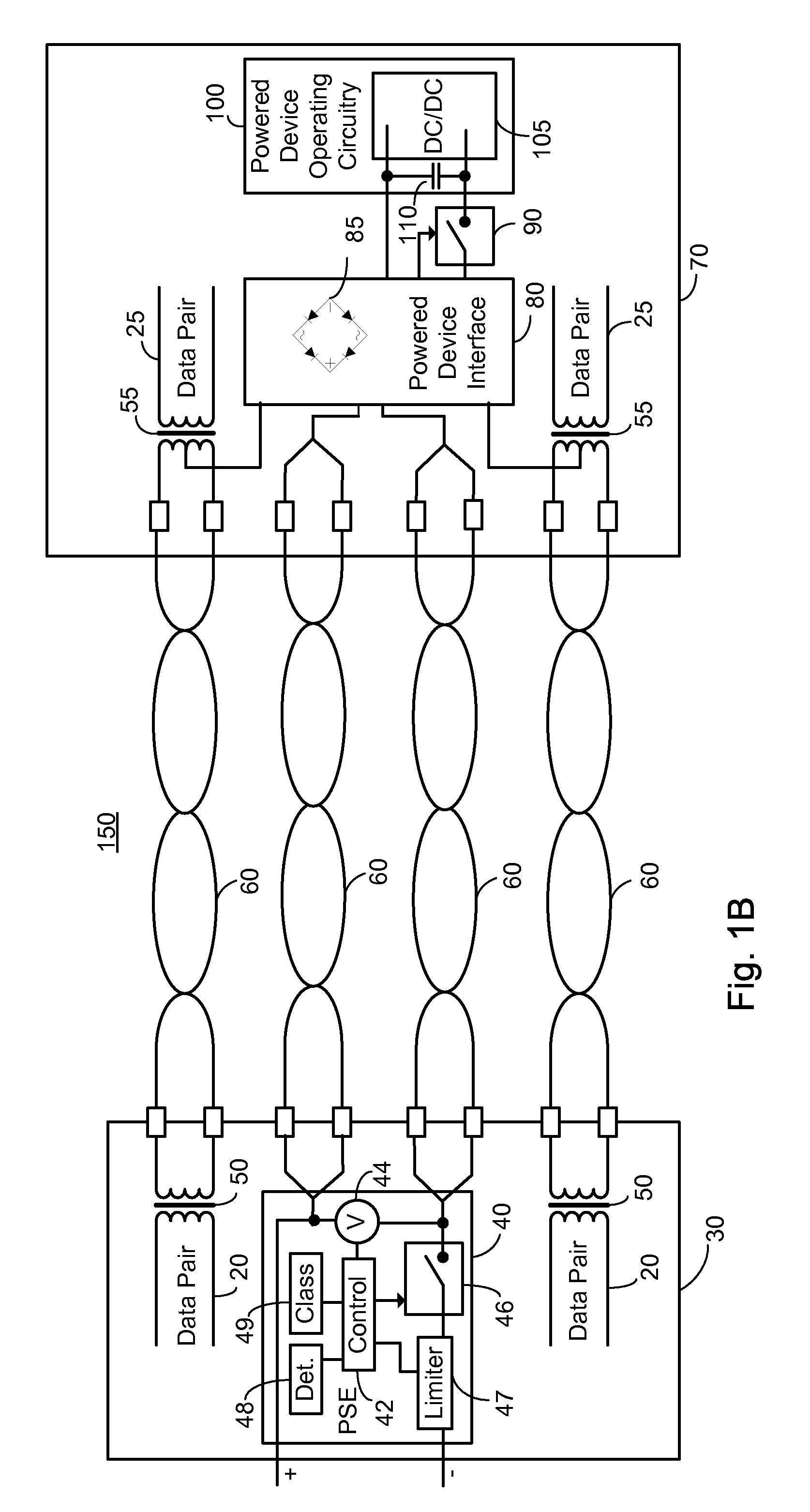 Measurement of cable quality by power over ethernet