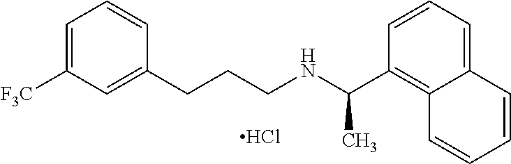 Nanoparticulate cinacalcet compositions