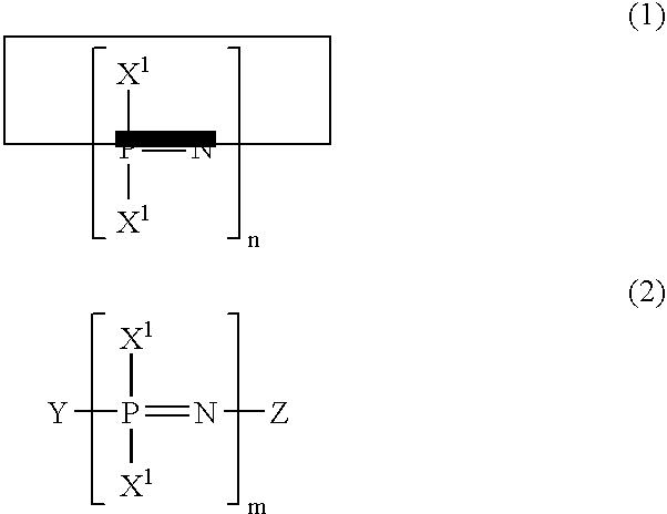 Phosphazene composition