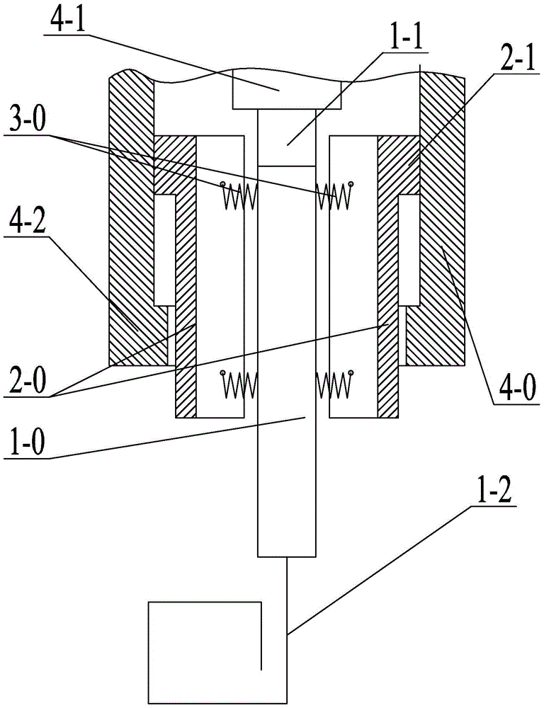 A fixing device for connecting the grounding wire of the secondary terminal port of the high-voltage transformer