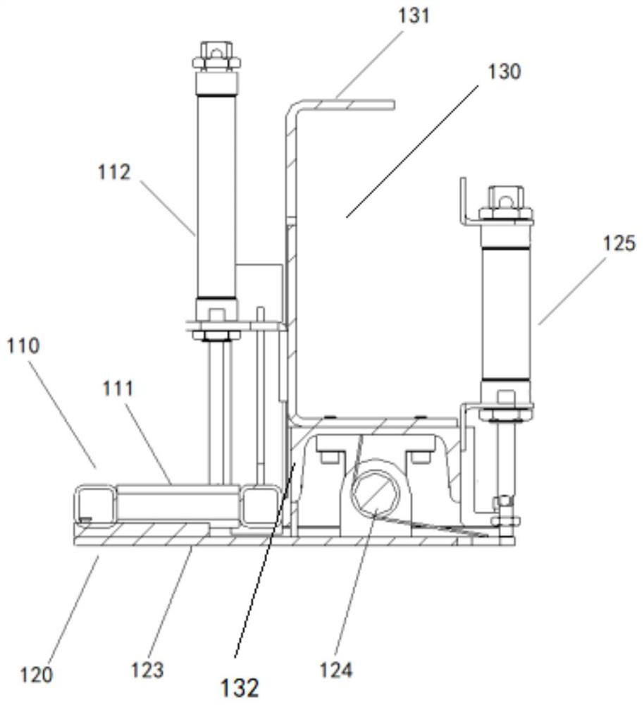 Material storage device and glove packaging system