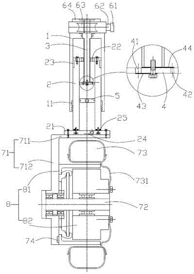 Hydro-pneumatic spring, wheel steering mechanism, wheel and electromobile