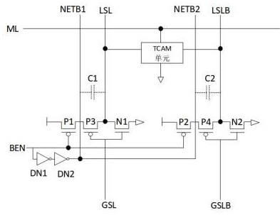 Tri-state content addressable memory