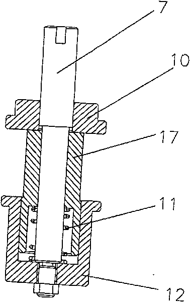 Differential gear pad-choosing measuring system and measuring method