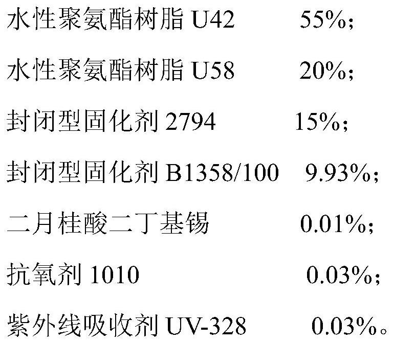 A kind of latent one-component polyurethane hot-melt adhesive and its preparation method and adhesive film