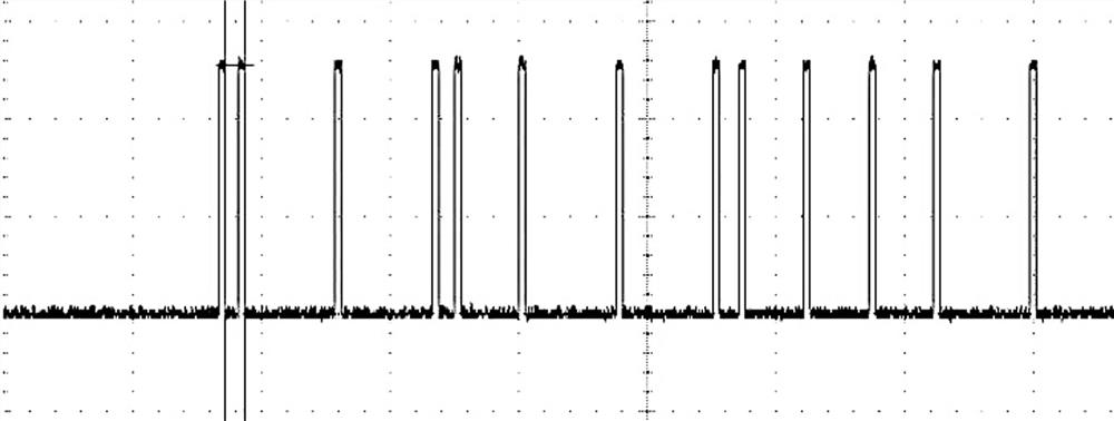 A laser underwater acoustic digital communication system and method for hopping time slots