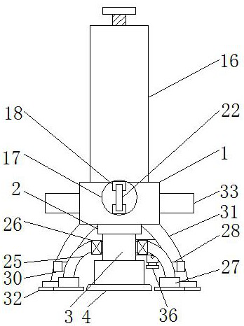 Automobile cooling liquid pipeline arranging device