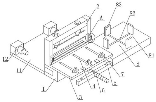 Automatic plate shearing machine for sheet metal machining