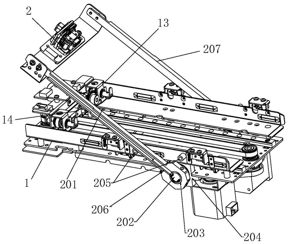 Medium Issuing Device with Double Scanning Structure and Issuing Method