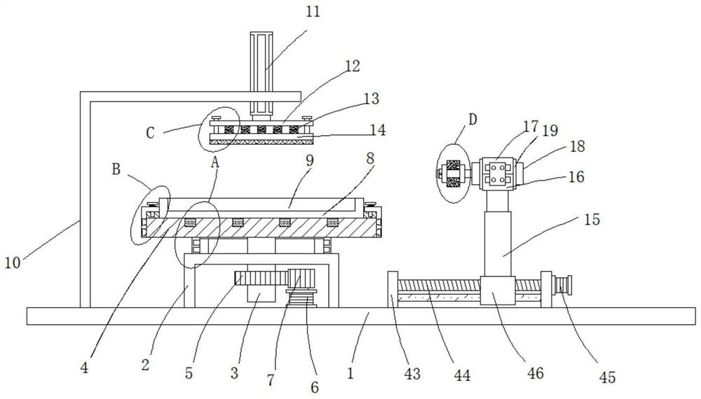 Grinding equipment for electronic component mainboard manufacturing