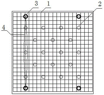 Detonation protection device for shear wall