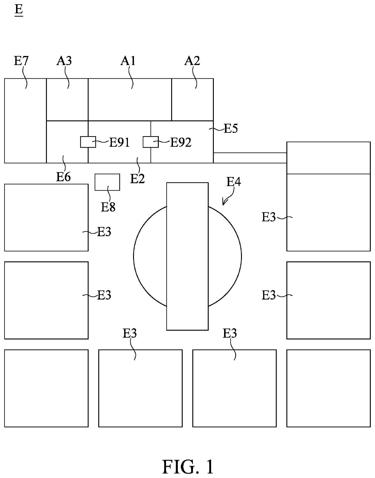 Chip testing system for testing chips