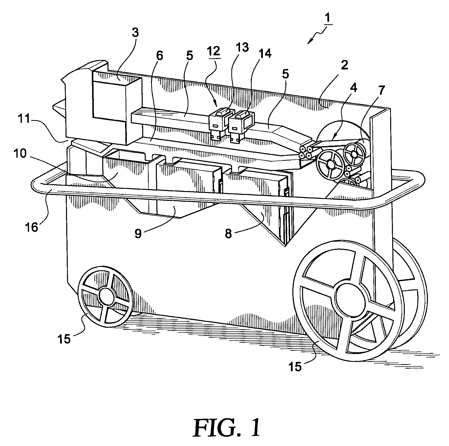 Mobile bulk depositor