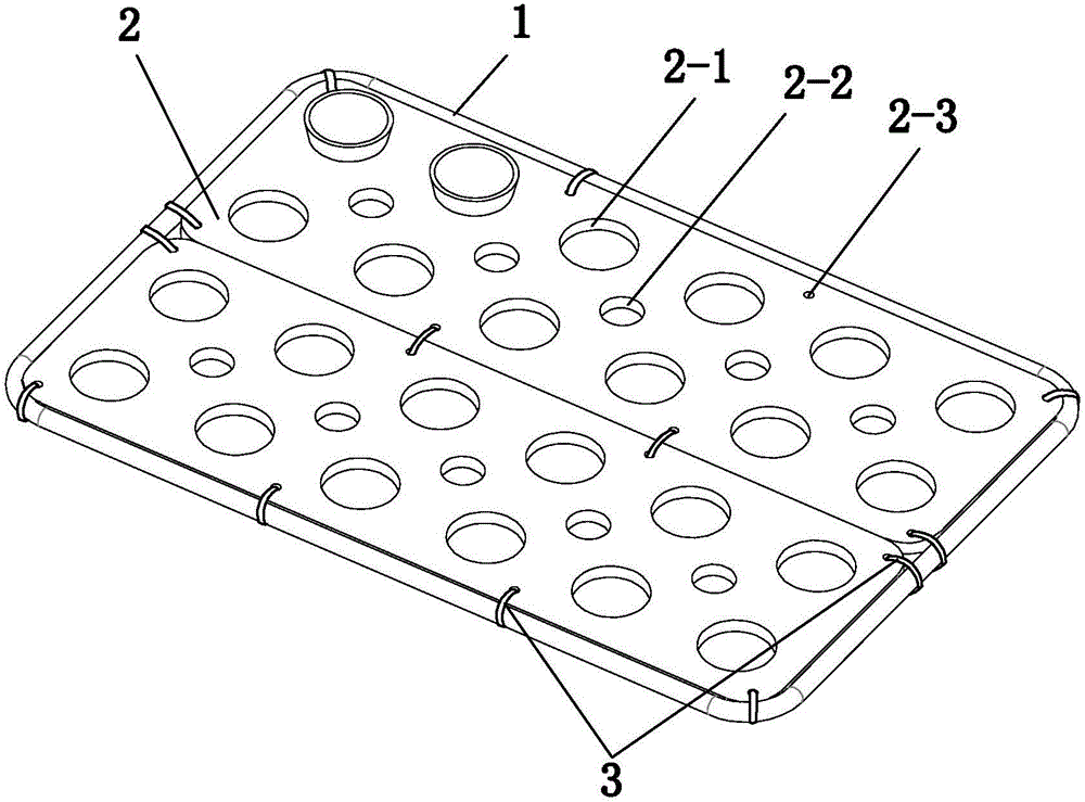 Method for purifying water quality by using pennisetum purpureum and ecological floating bed applying method