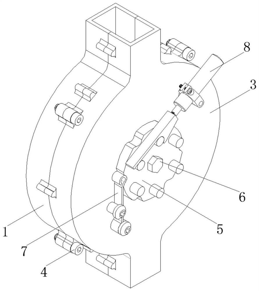 Seed sowing device for fruit planting