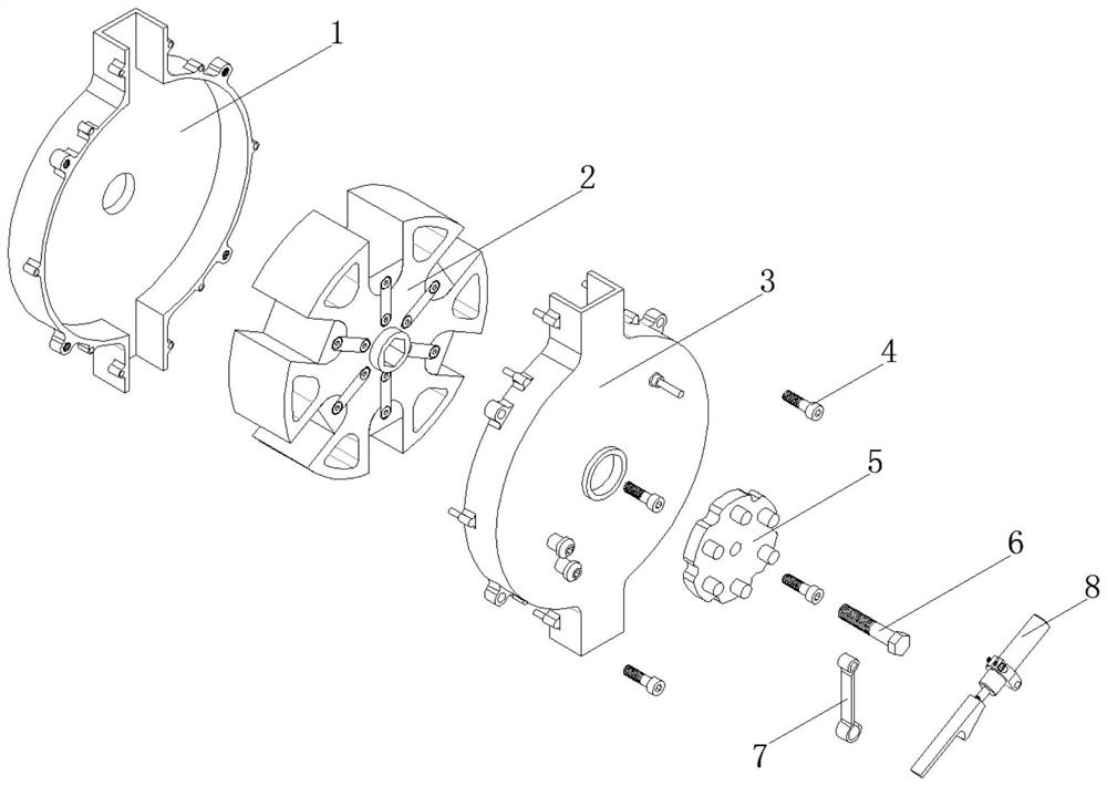 Seed sowing device for fruit planting