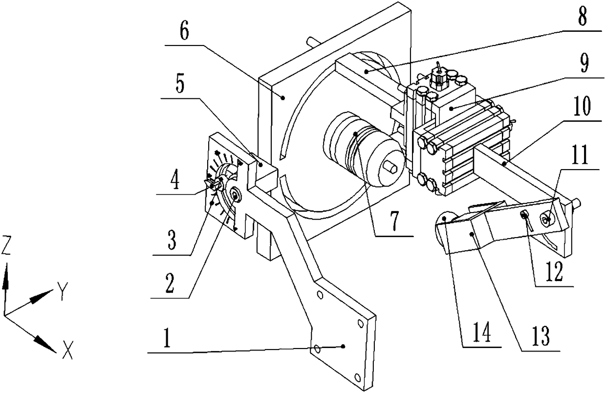 Machine head structure of multifunctional tube-tube full-position automatic TIG welding