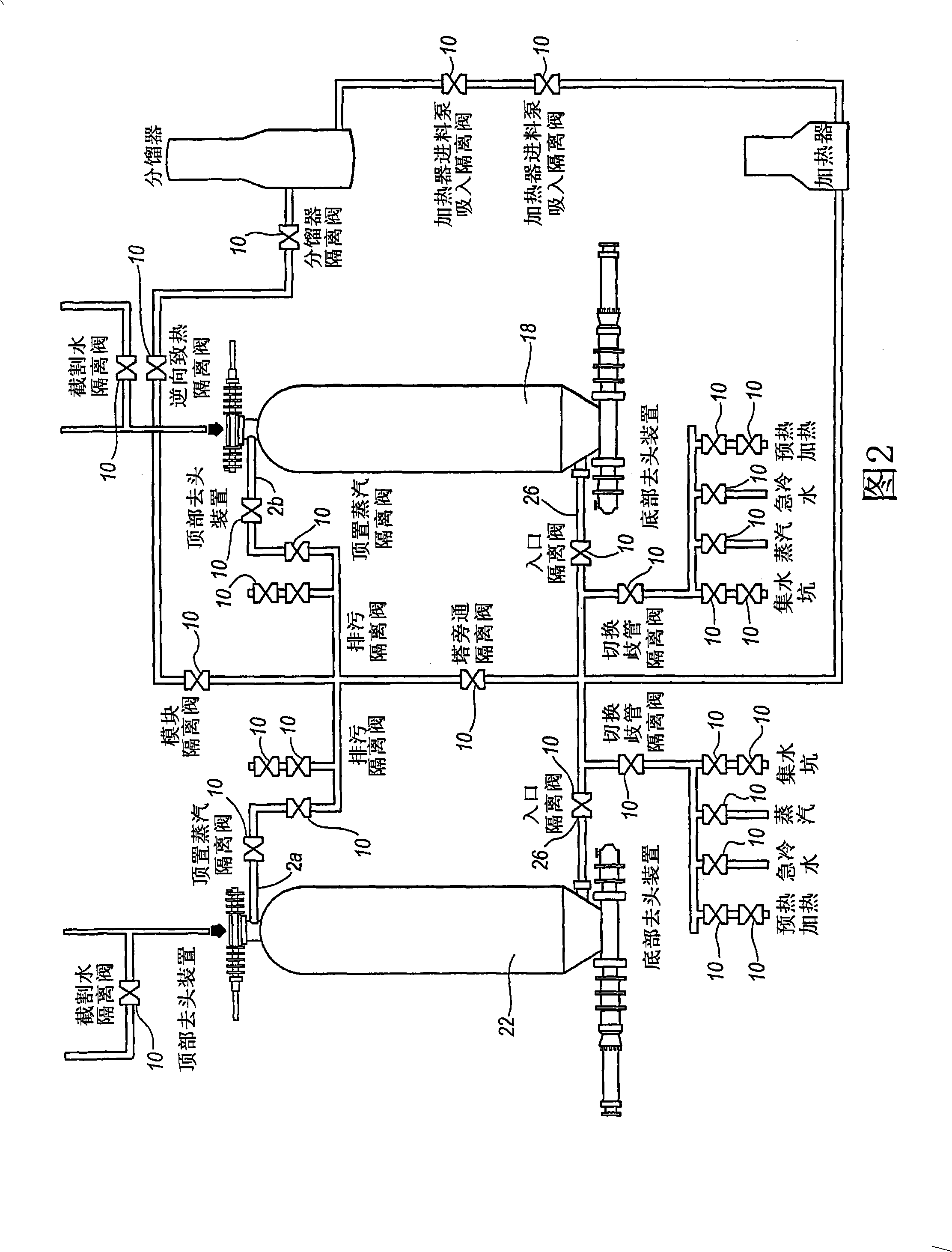 Delayed coker isolation valve systems