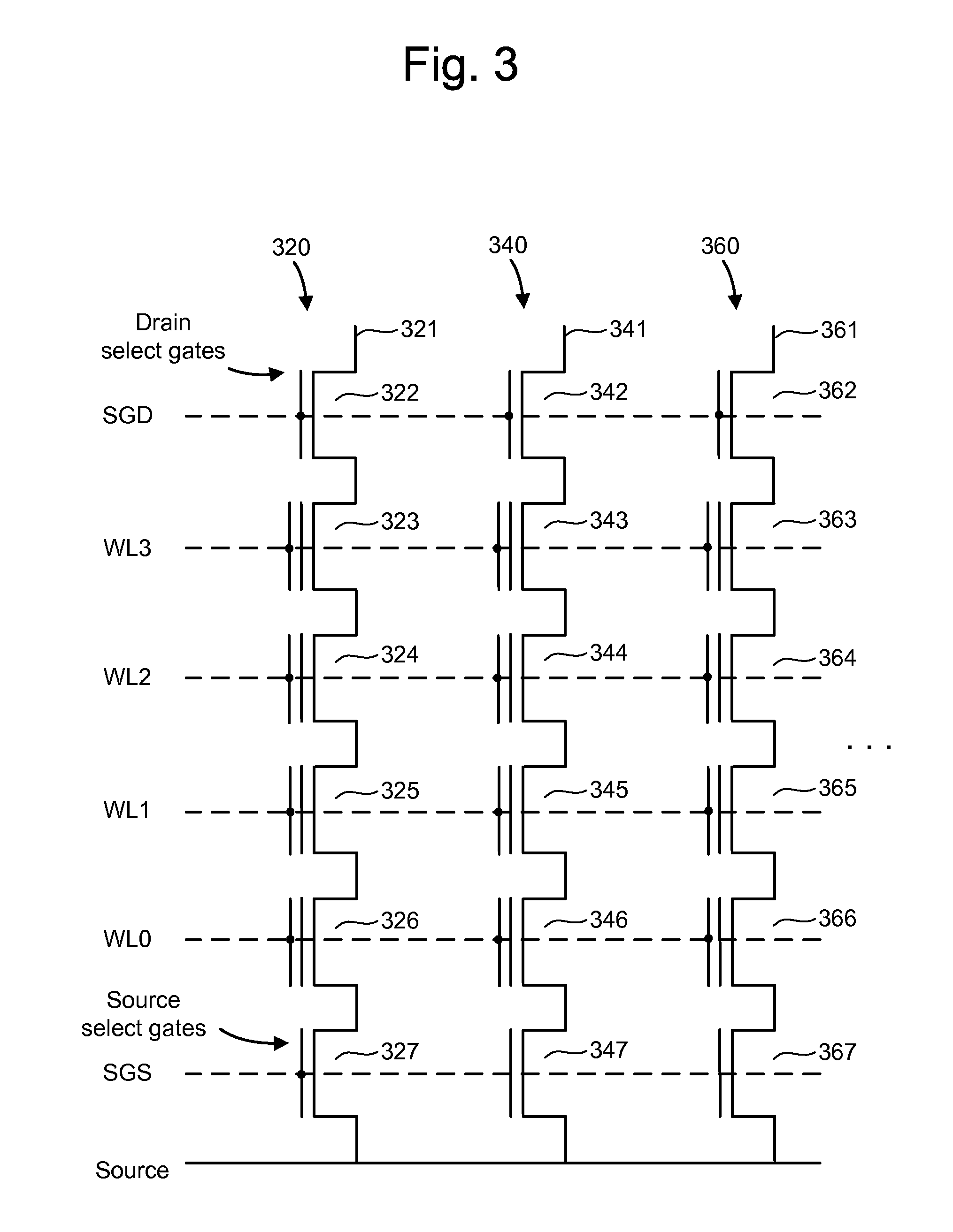 Non-volatile storage with bias for temperature compensation