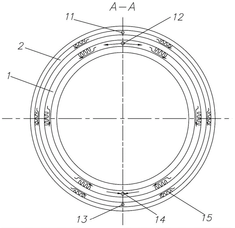 Turbofan engine air intake duct anti-icing structure and anti-icing method