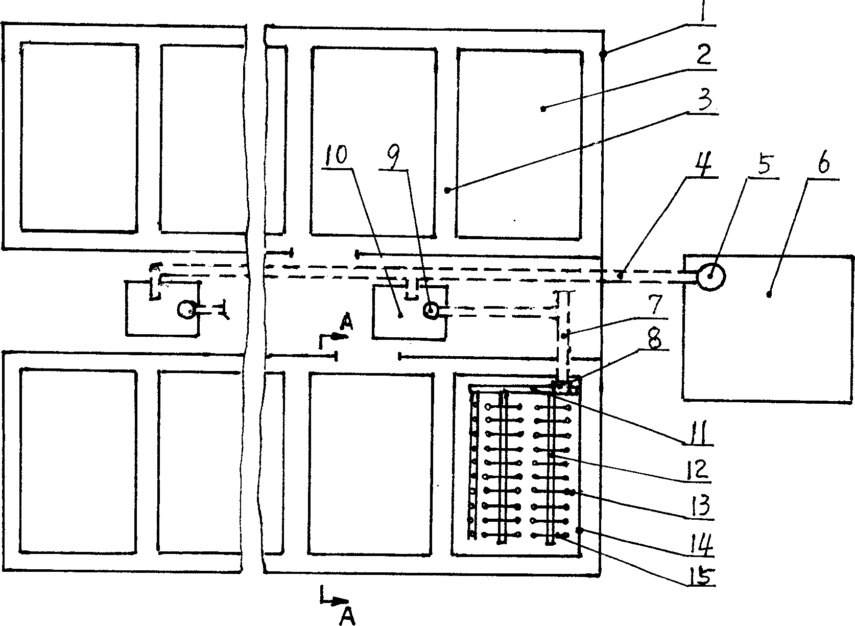 Method for breeding non-prick large-fruited sarch