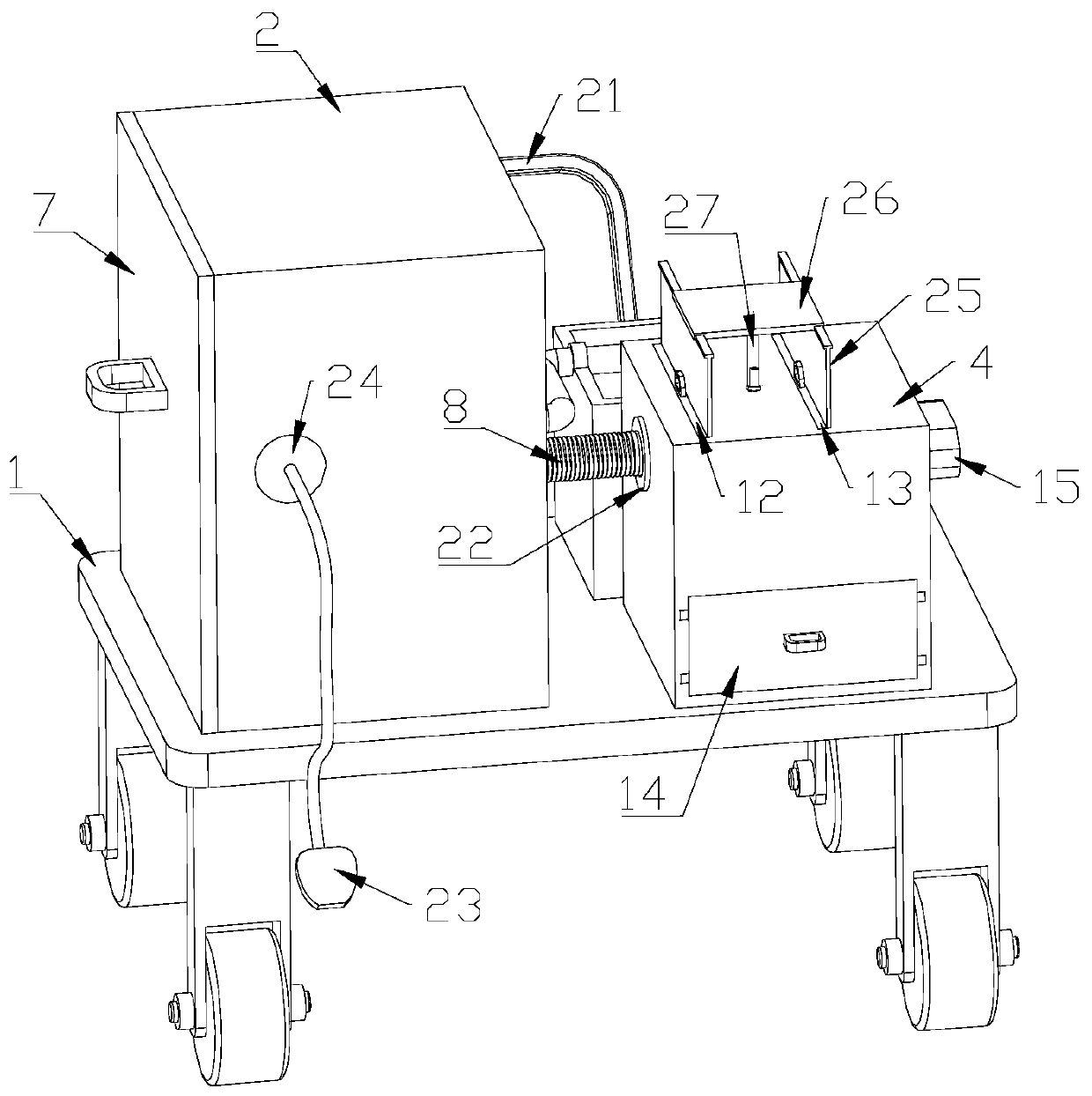 Intelligent construction site dust-settling system