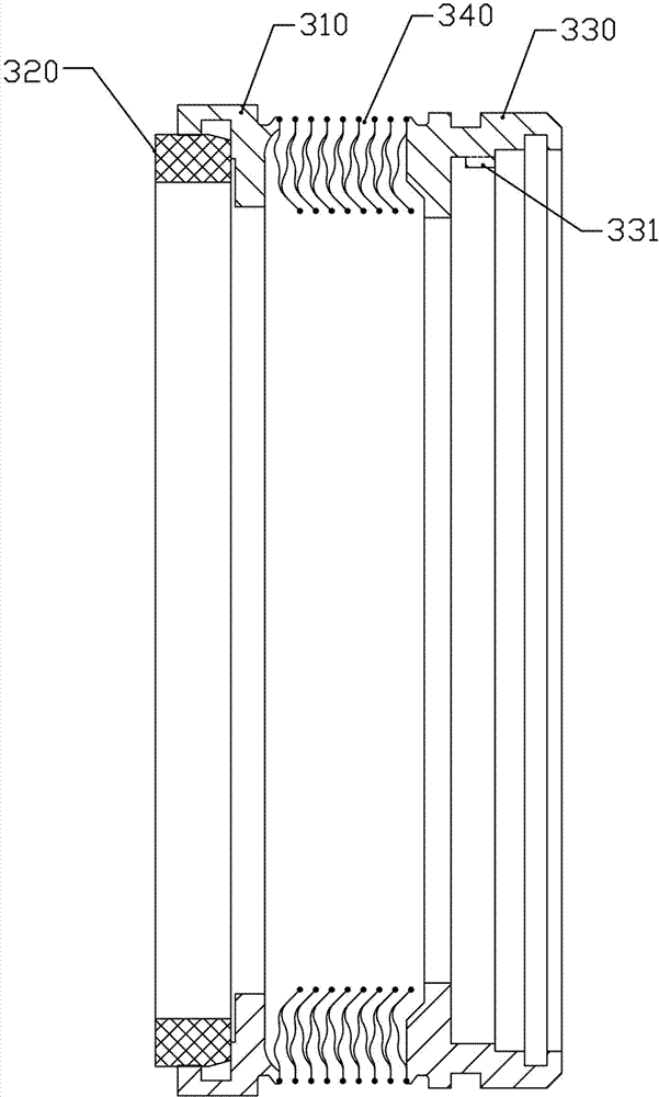 Mechanical seal structure for narrow seal chamber