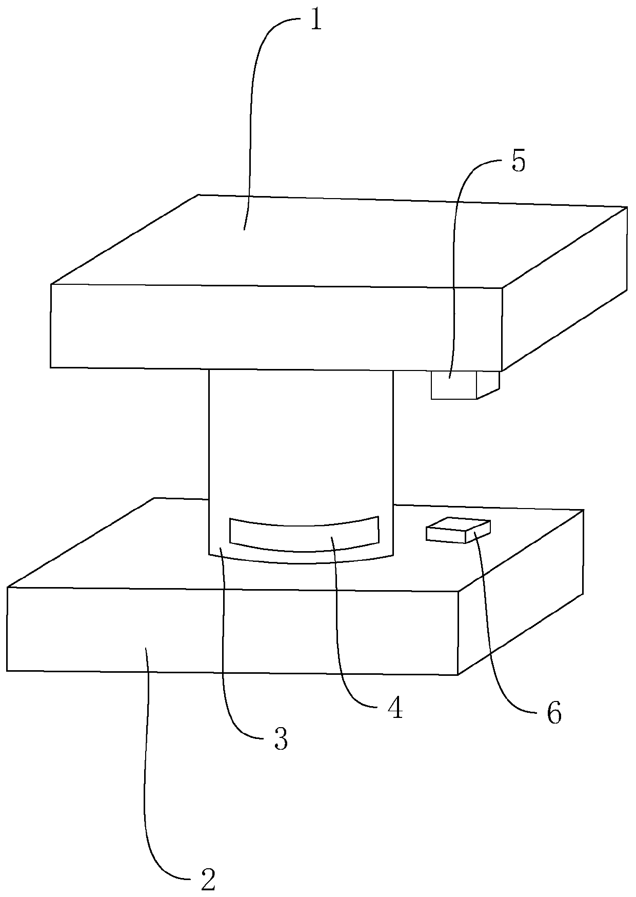 Self-sensing intelligent bridge support and system based on Internet of Things technology