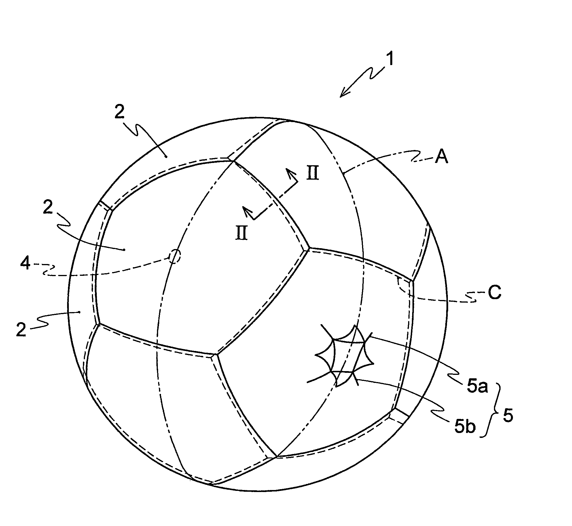 Ball for ball game and method for manufacturing the same