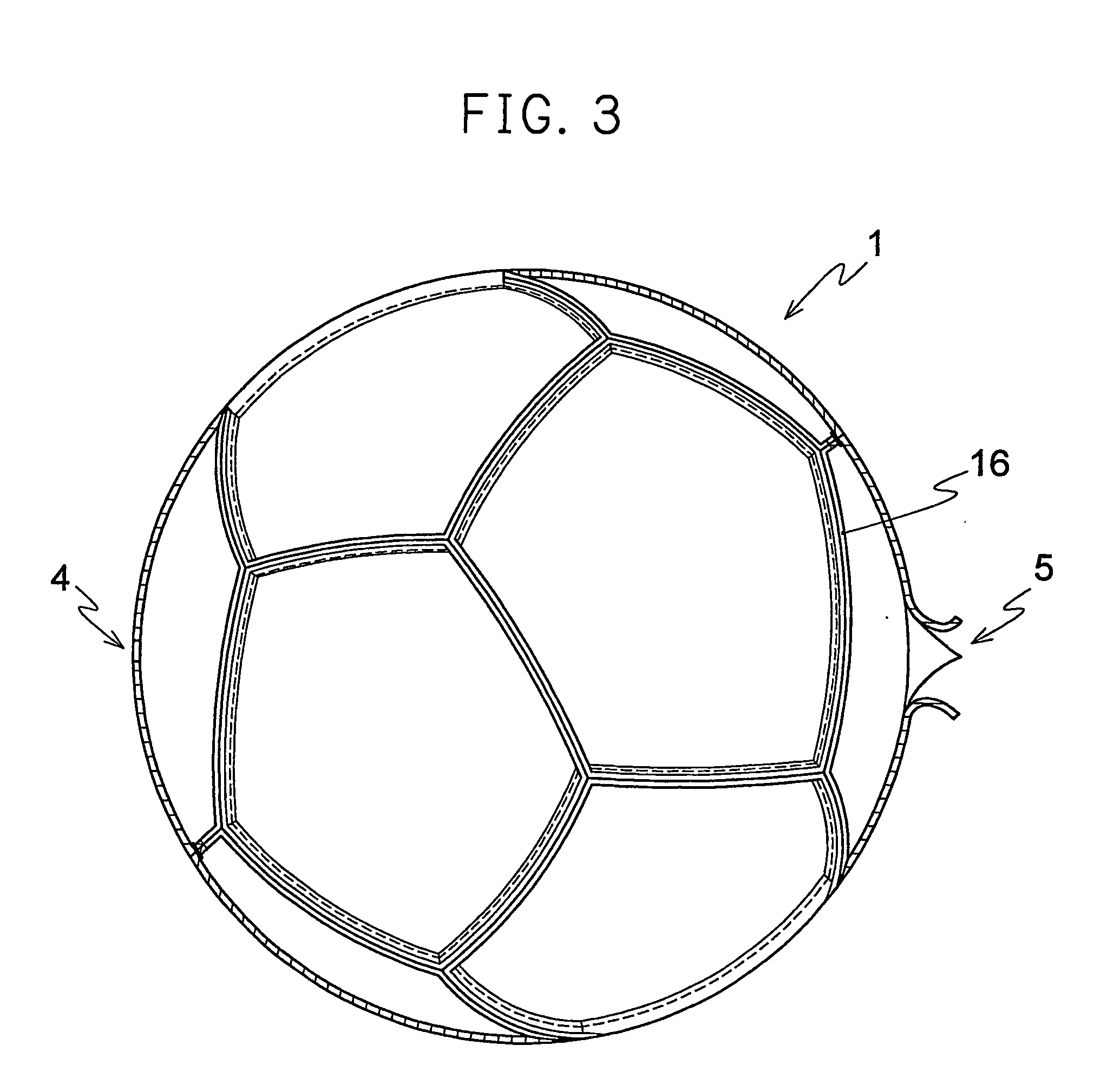 Ball for ball game and method for manufacturing the same