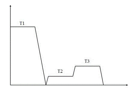 Al-Mg-Si as-cast aluminum alloy and aging treatment process thereof