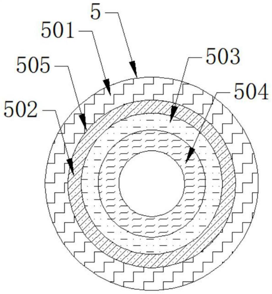 Light-emitting foam shaft