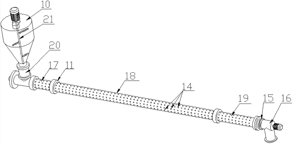 Waste rubber desulfurization plasticizing device