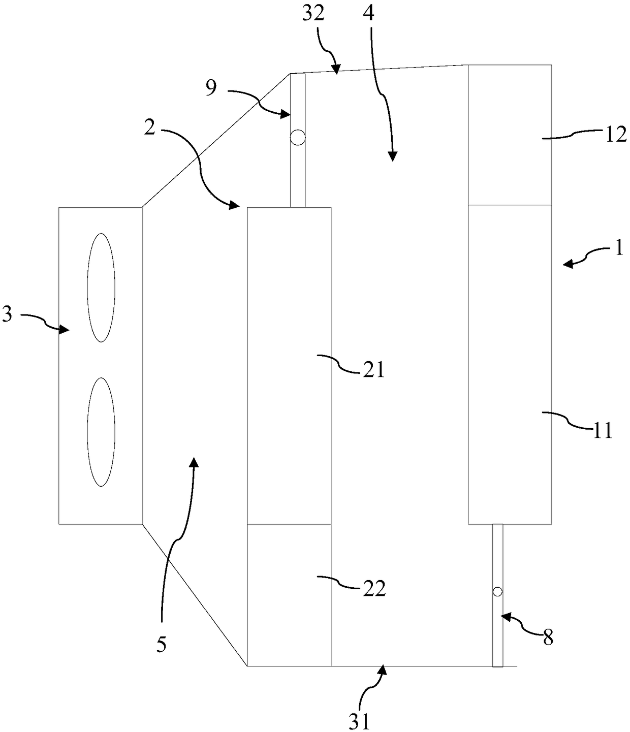 Automobile air conditioning cooling module