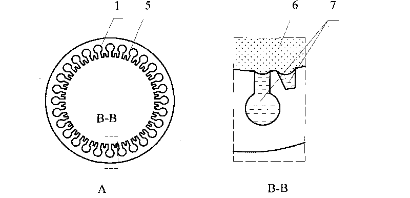 Liquid absorbing core for embedded channels of heat pipe