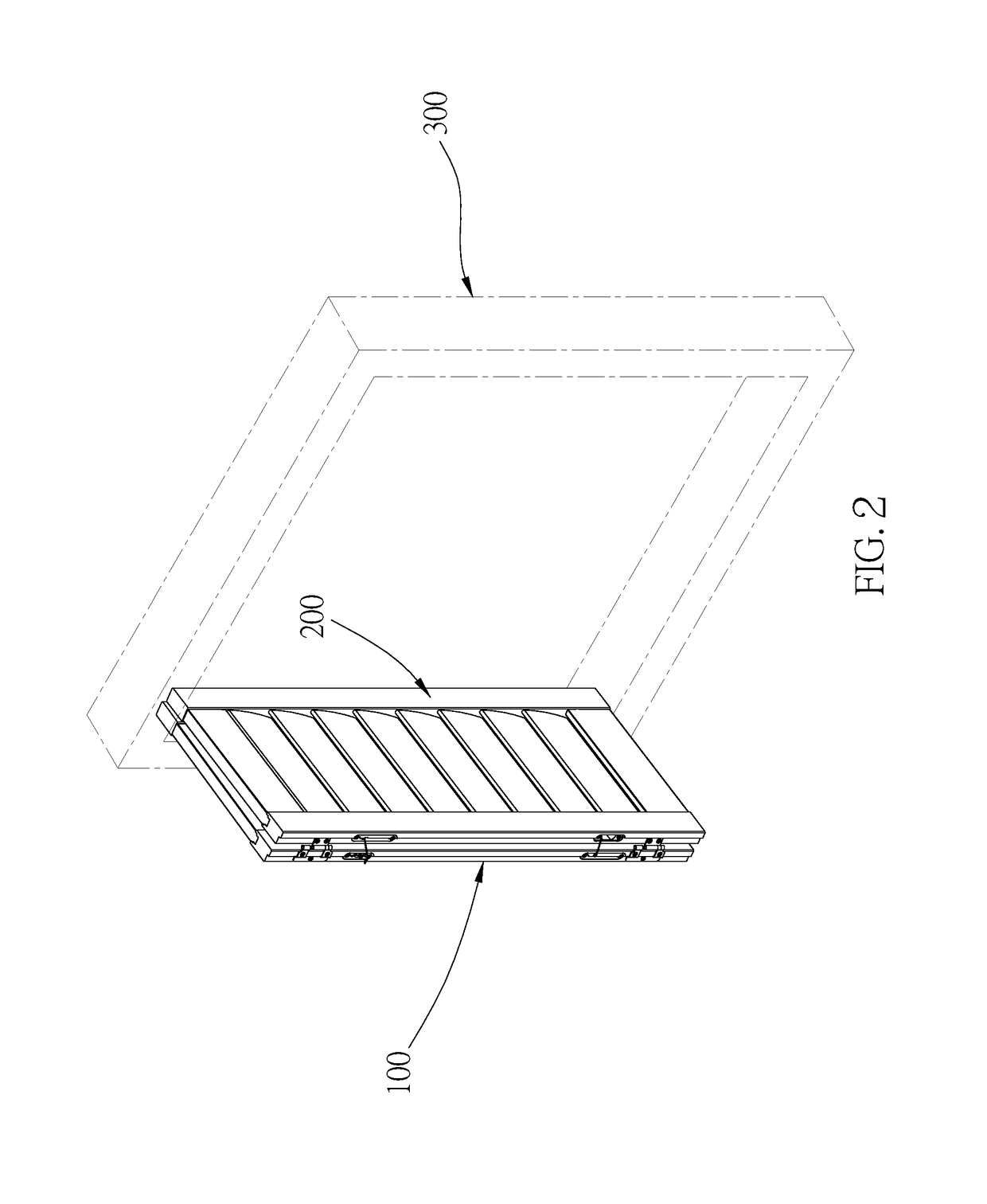 Automatic closing structure for slats of sash