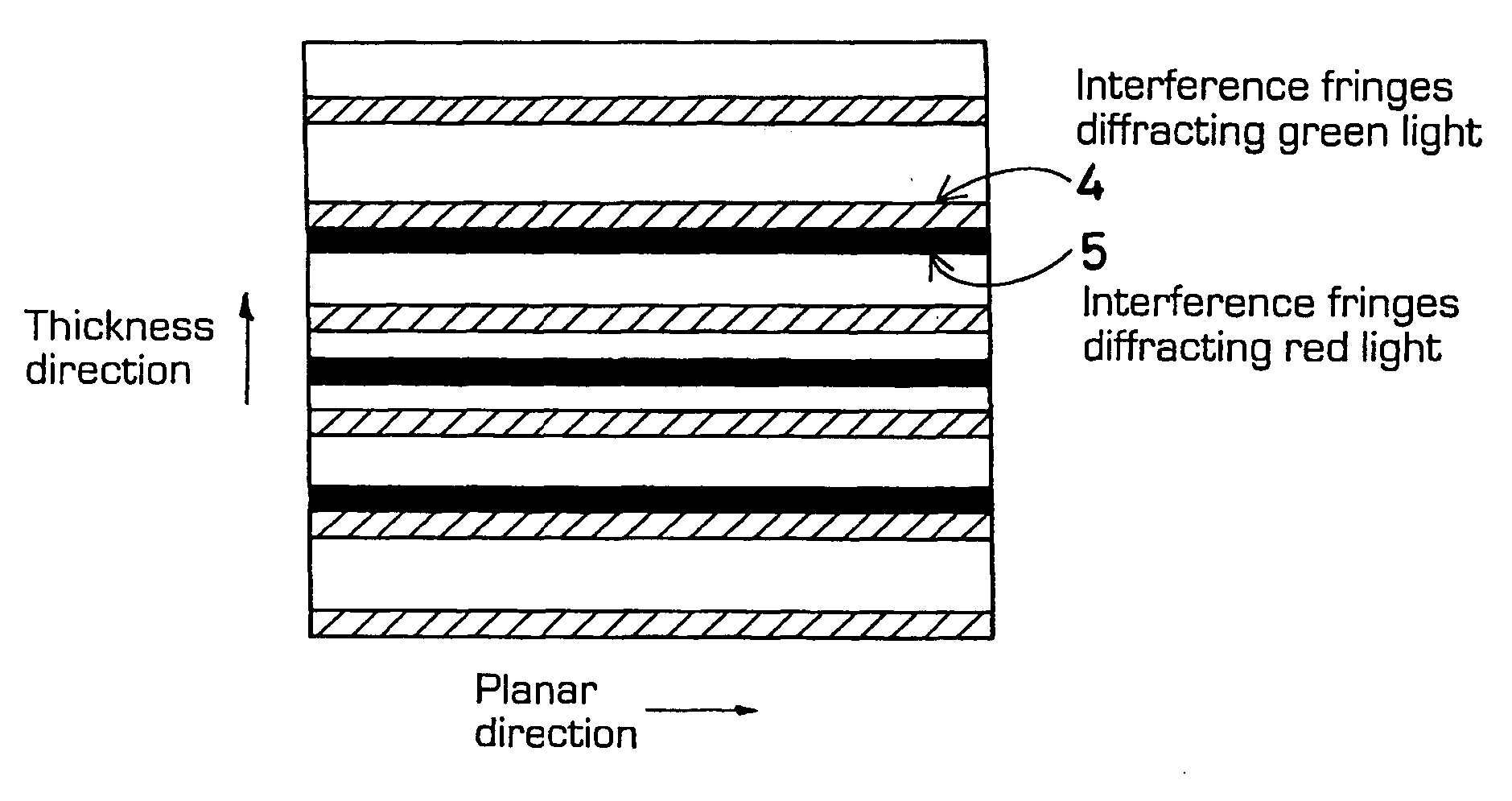 Hologram recording sheet, holographic optical element using said sheet, and its production process