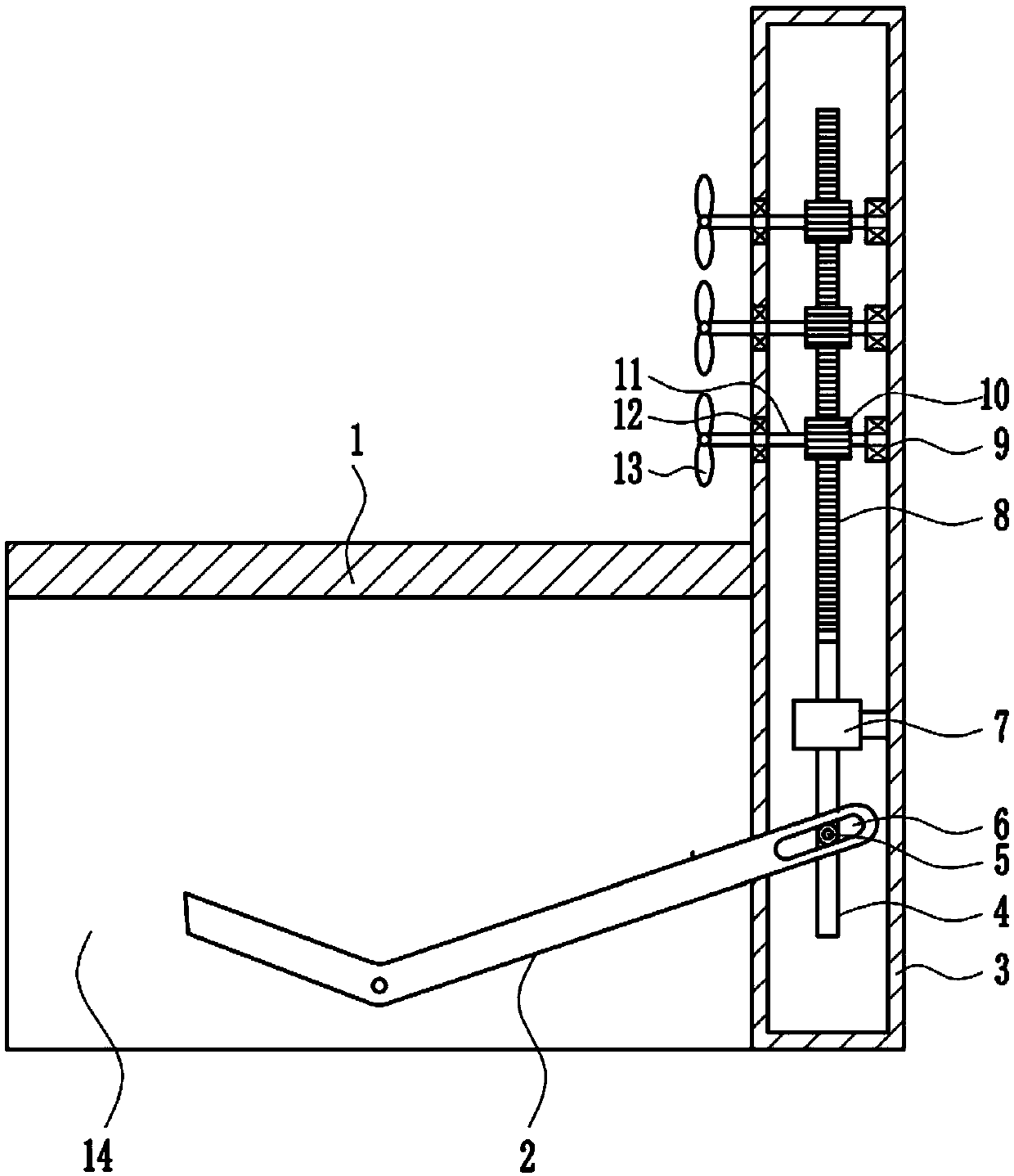 Multifunctional table for students