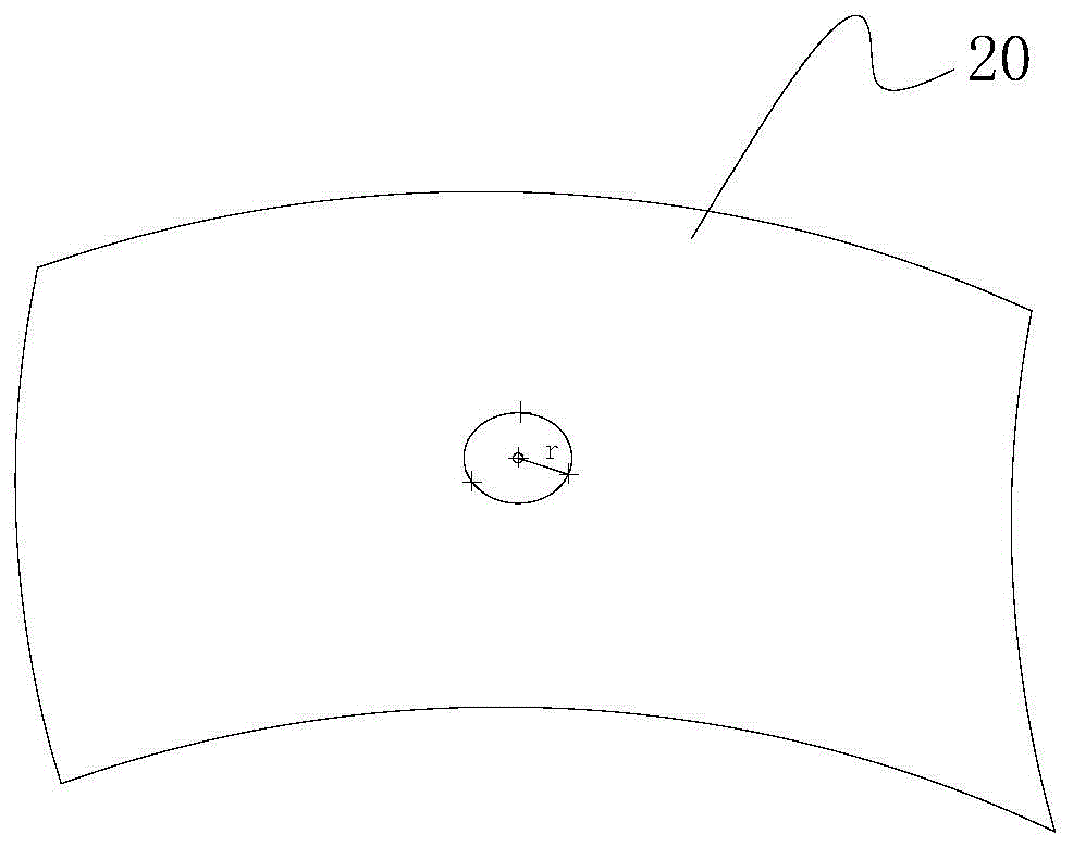 Curved part processing method and curved part processing equipment