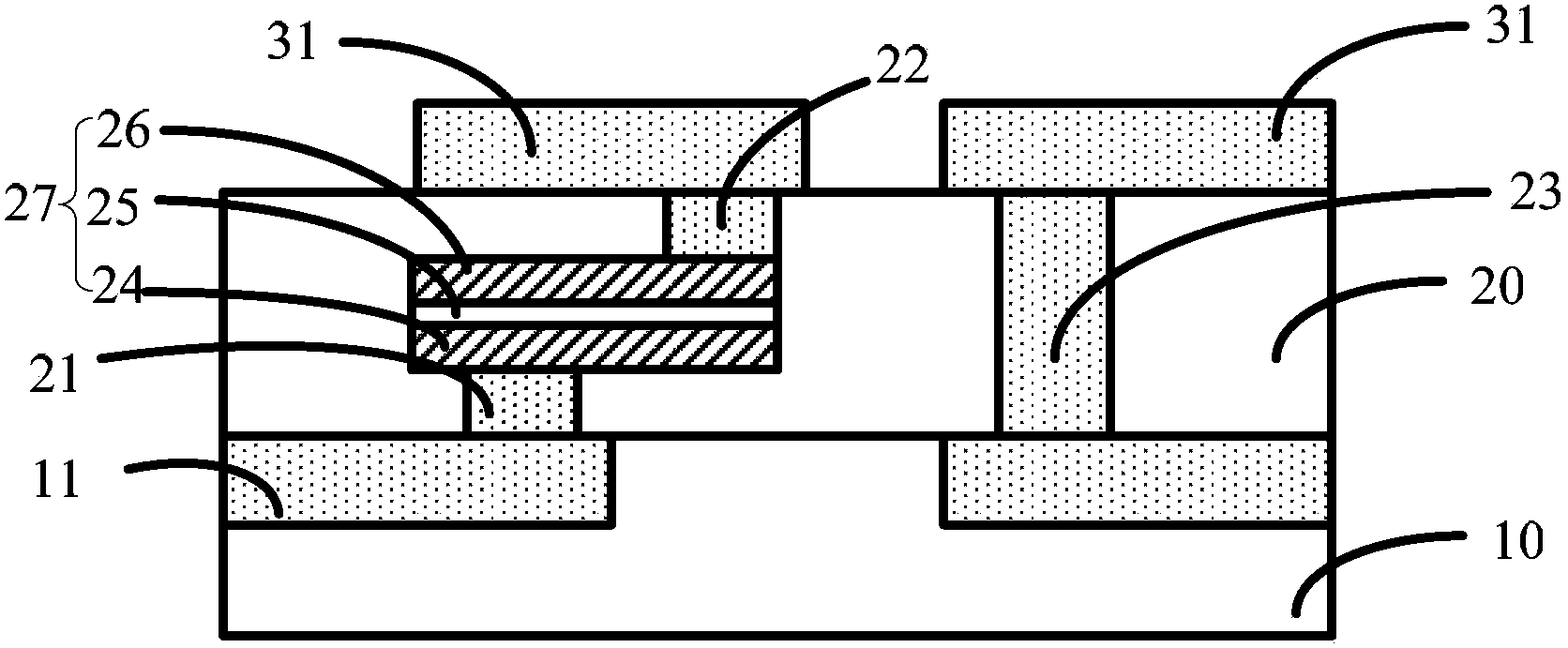 Semiconductor device with MIM capacitor and formation method thereof