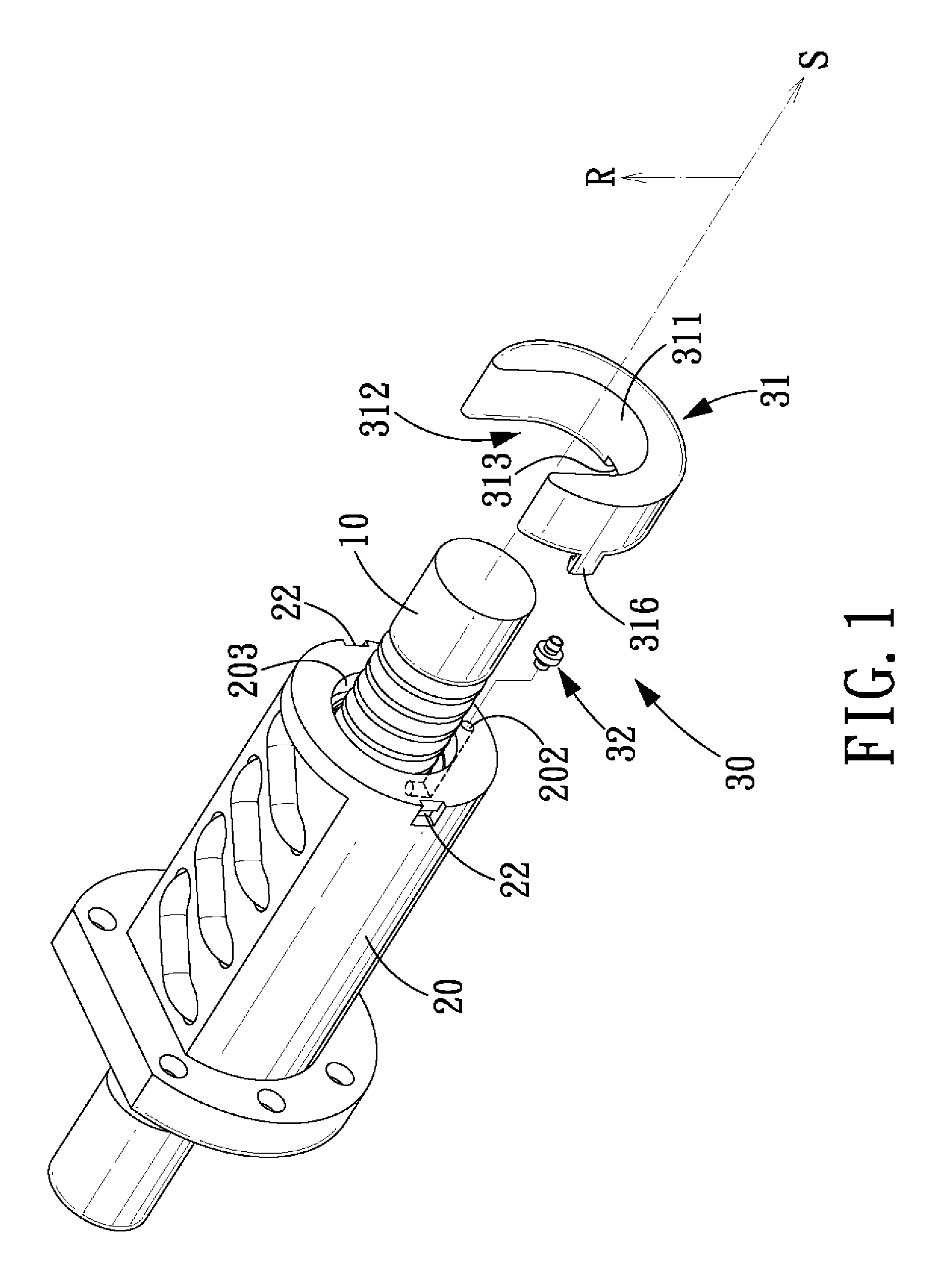 Ball screw with an oil-storage unit